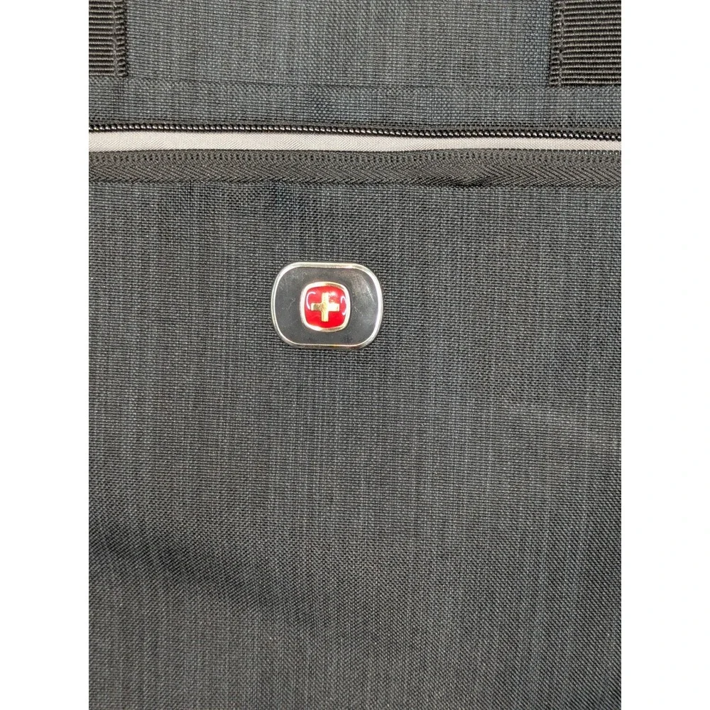 SwissGear Laptop Messenger Bag Black Padded Briefcase Shoulder Case 16